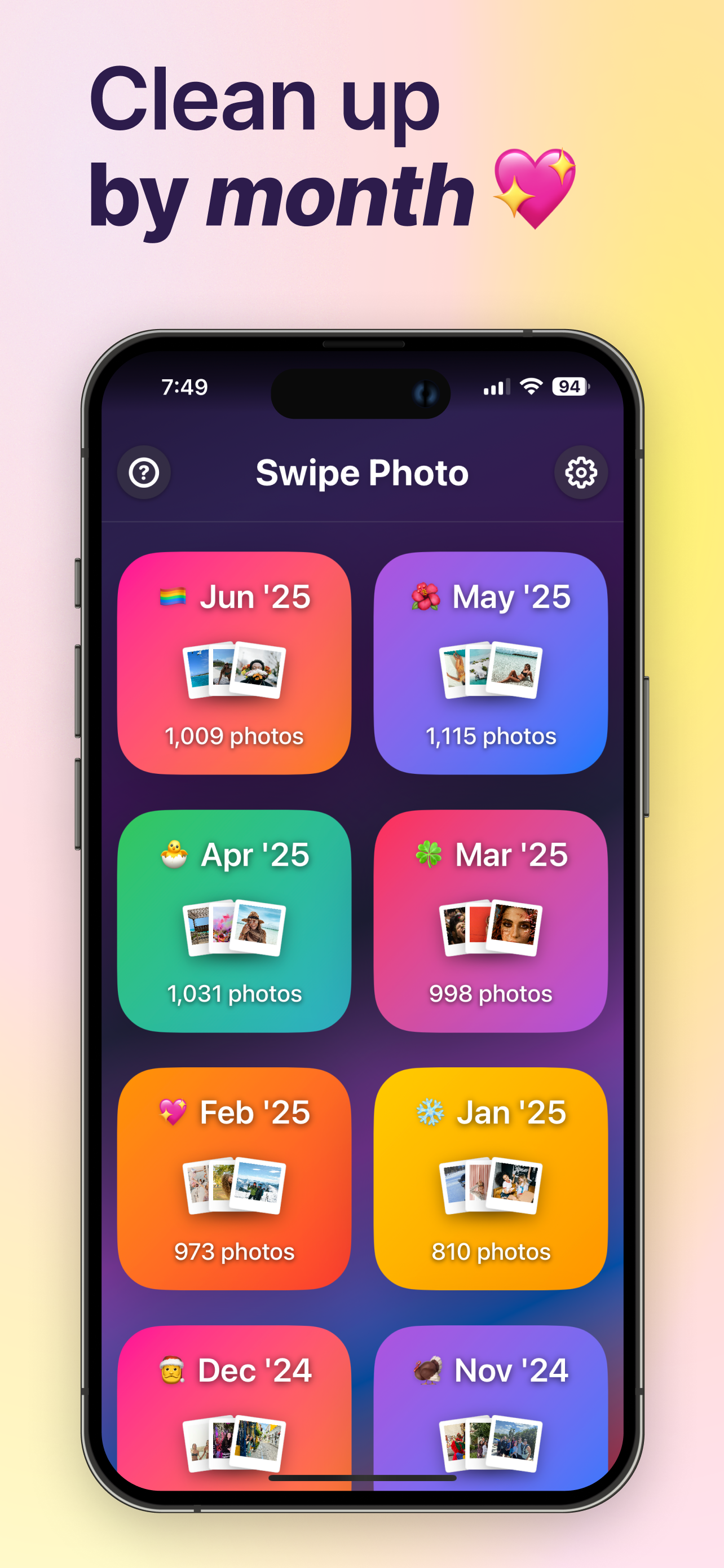 Photo Swipe screenshot 1